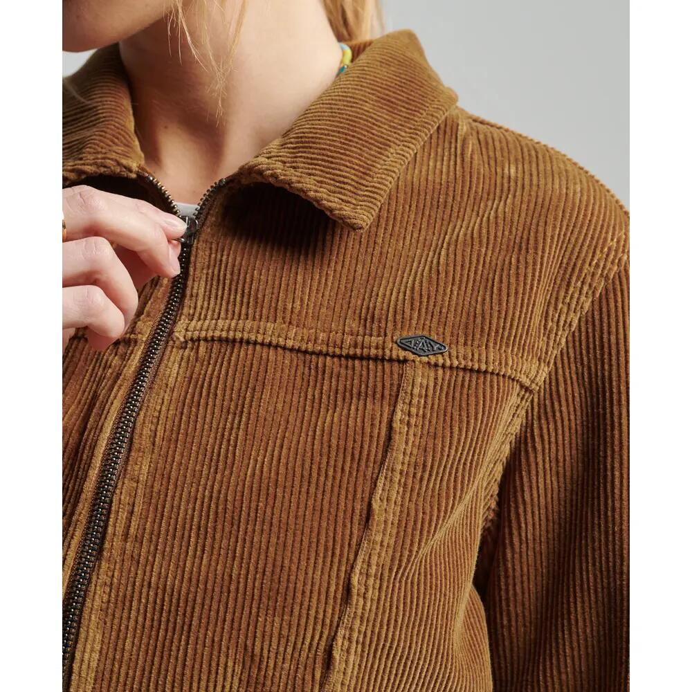 Kort corduroy jasje. 4/4