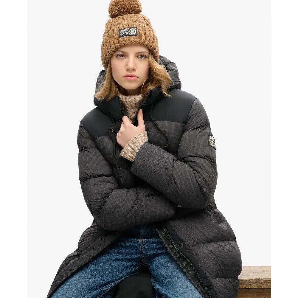 Veste matelassée longue en ripstop 6/7