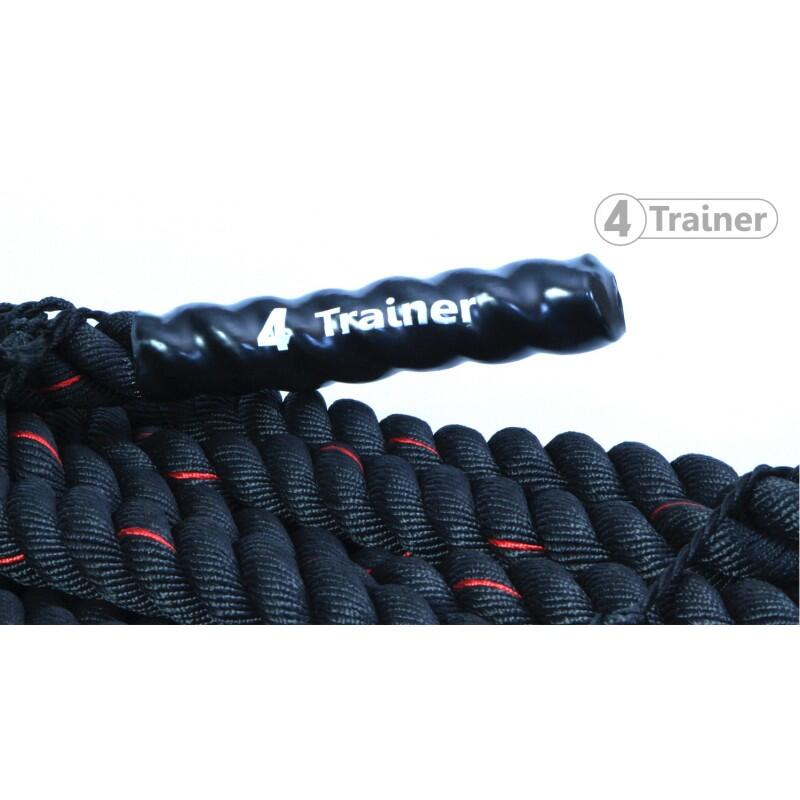 Corde Ondulatoire - BATTLE ROPE - 15 Mètres - 4TRAINER