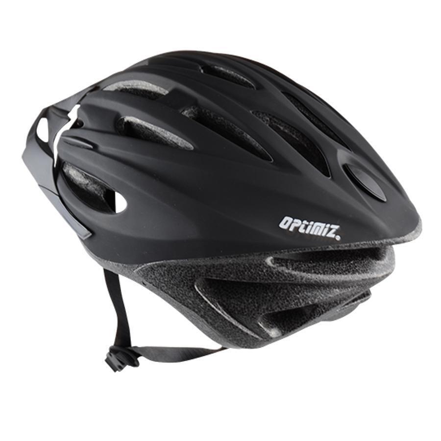 Casque de vélo Optimiz - 55/58cm - Noir mat - Femmes Hommes 3/5