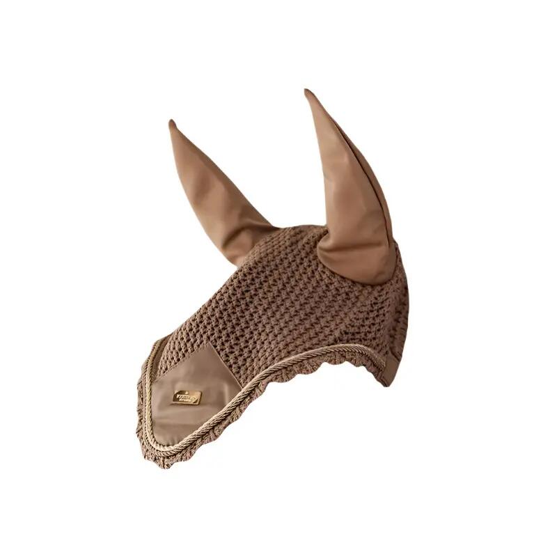 Bonnet anti-mouches Equestrian Stockholm - CHAMPAGNE 2/2