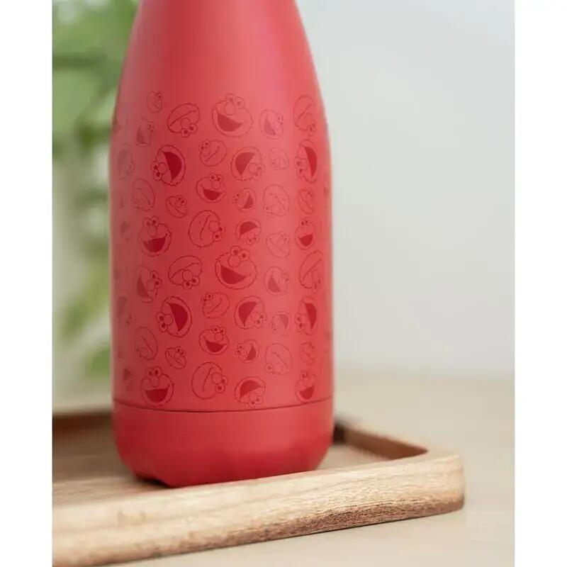 Botella Infantil de Acero Inoxidable Elmo Barrio Sésamo Roja 0,25 L 4/4