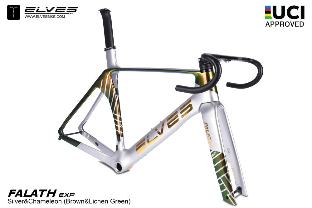 ELVES FALATH EXP(DISC) SLVR&(BROWN&LICHEN GRN) / T47 28.99mm(SRAM DUB)