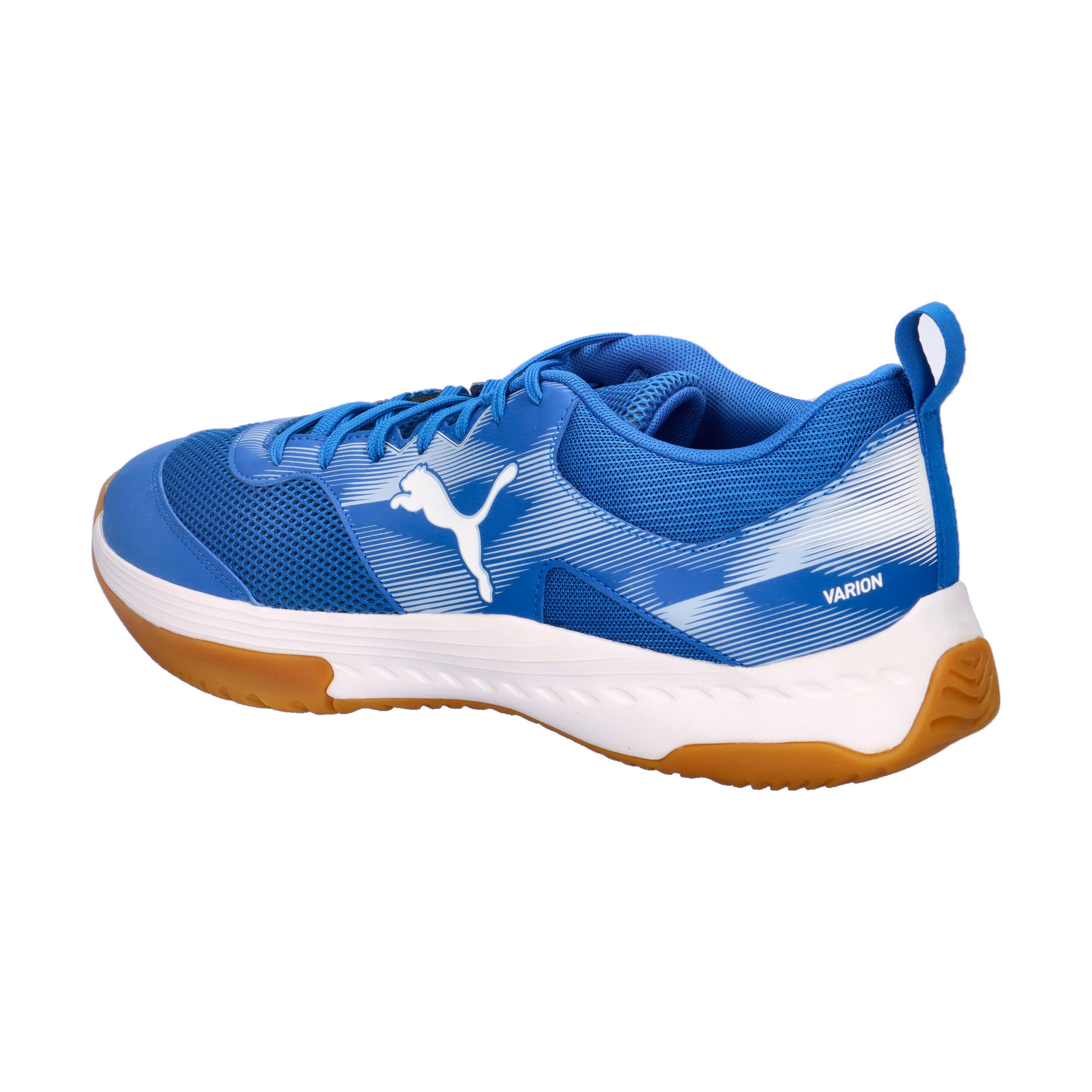 Puma VARION 3 Indoor Unisex Hallenschuhe Sneaker Schnürschuh 109096 03 Blau 11/15