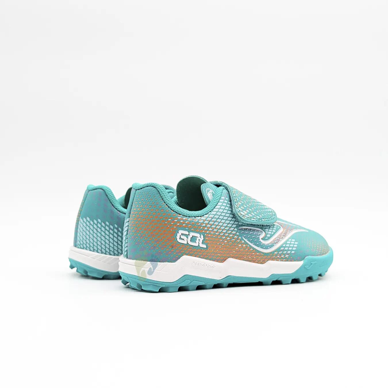 Joma Zapatillas Fútbol Moqueta Turquesa - Talla 30 3/5