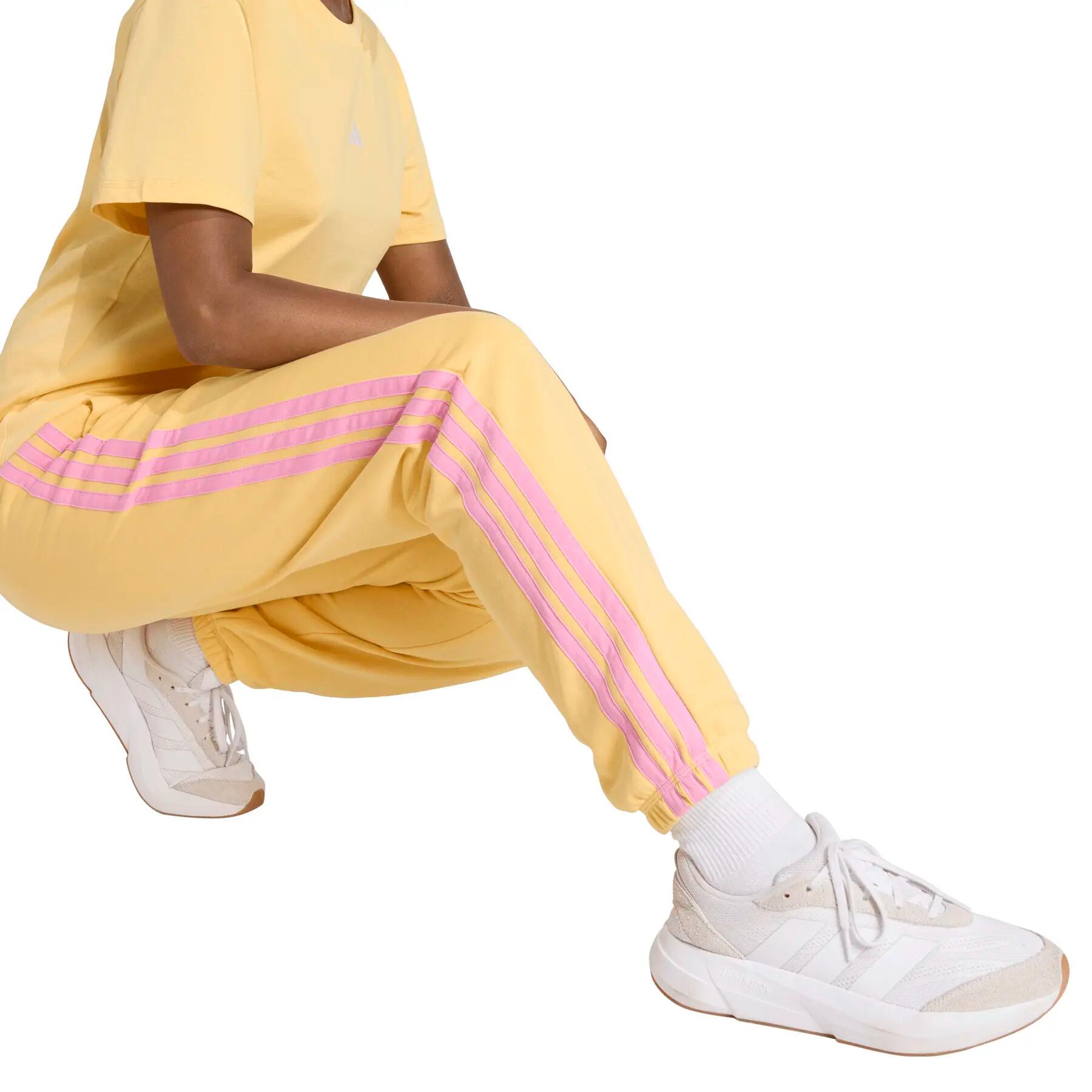 Pantalone da jogging con risvolto donna adidas Essentials 3-Stripes 5/6