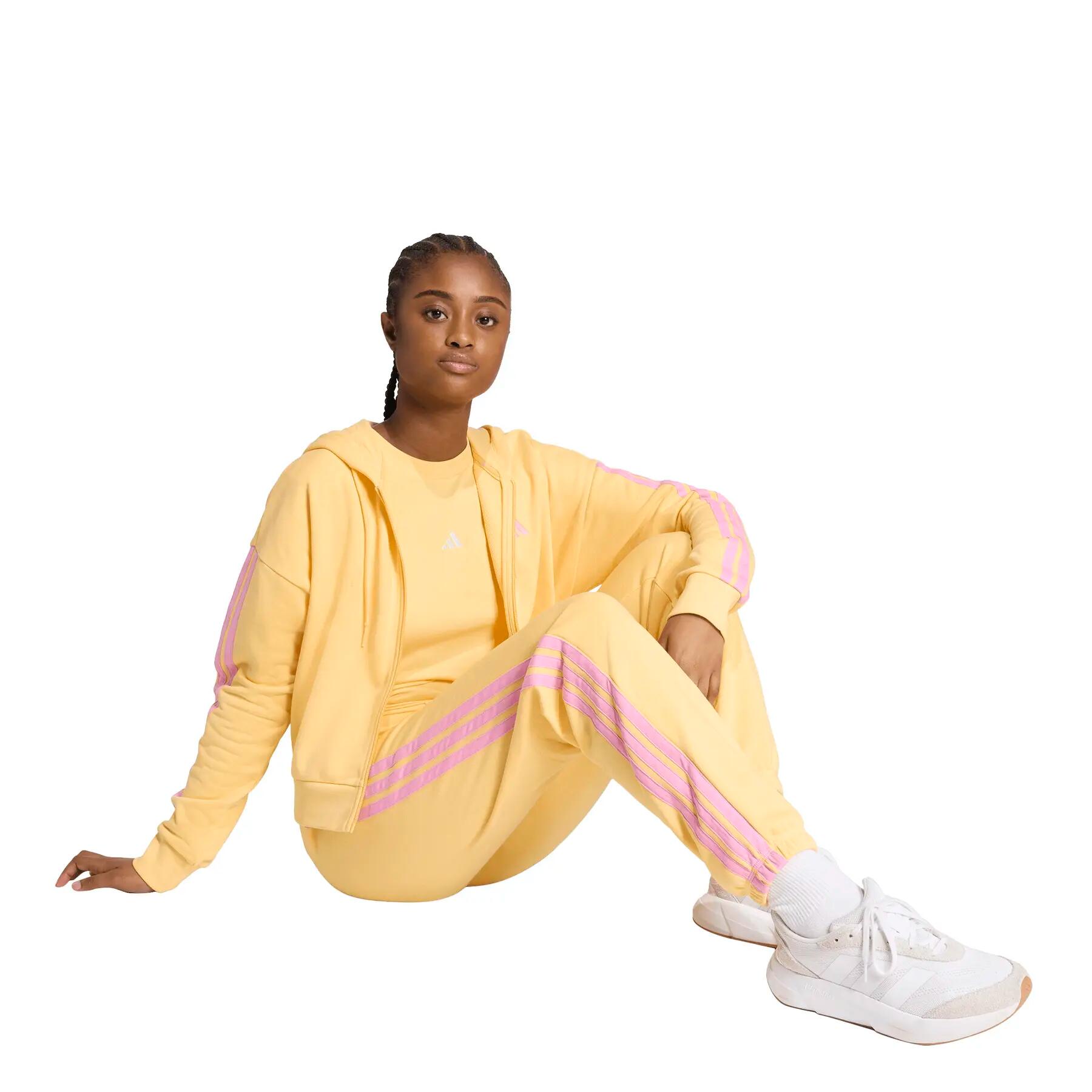Pantalone da jogging con risvolto donna adidas Essentials 3-Stripes 4/6