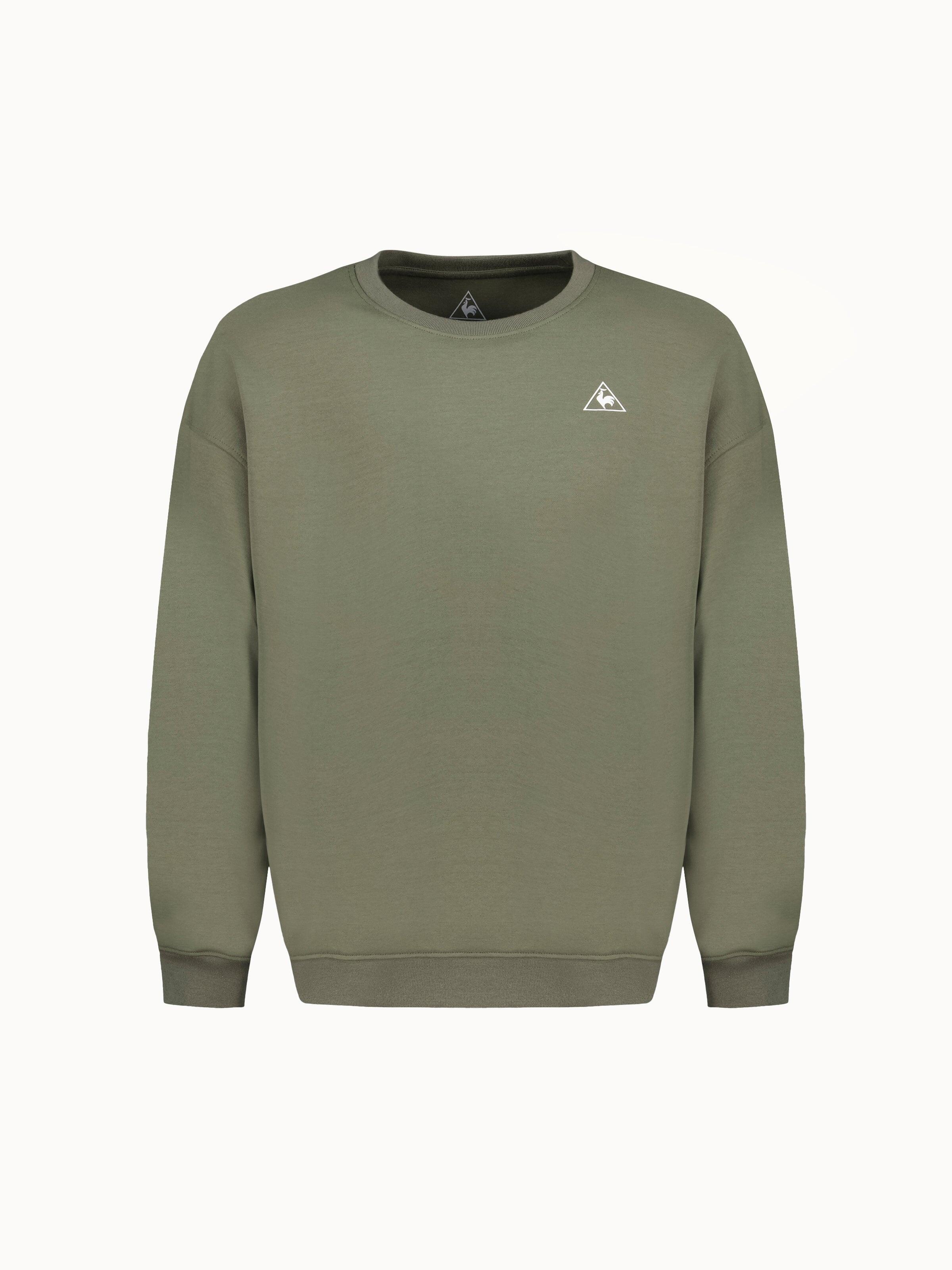 Sweat col rond relax en double face 2/4