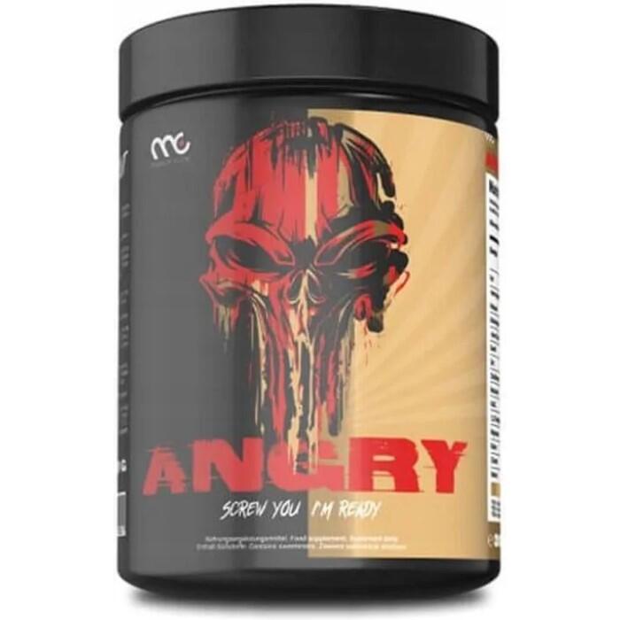 Muscle Clinic ANGRY Pre-Workout 300g orange