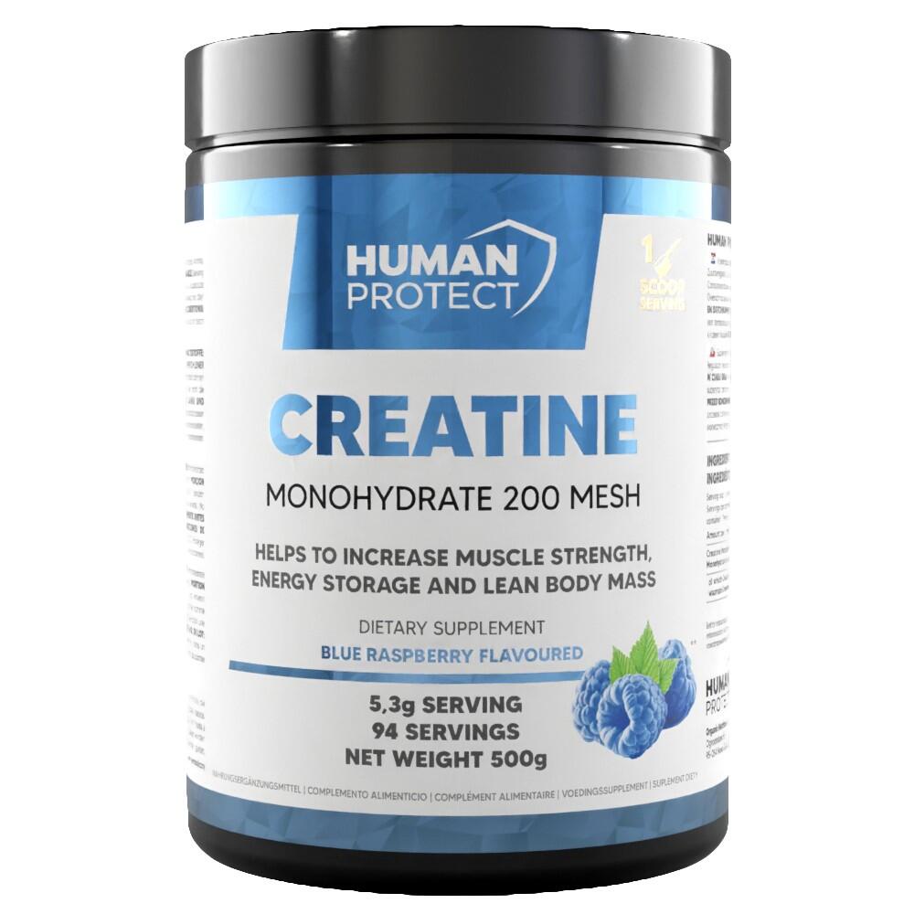 Human Protect Creatine Monohydrate 500g orange