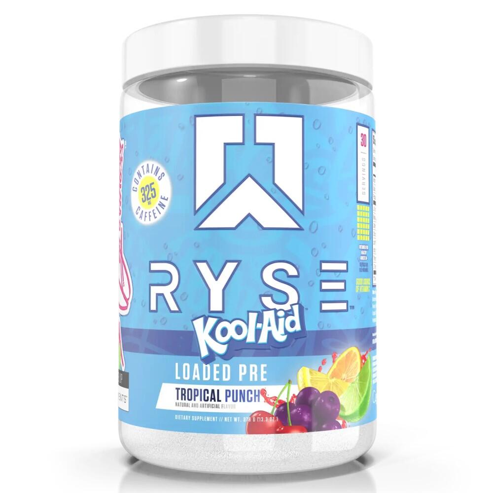 Ryse Loaded Pre 30 Servings blueberry lemonade