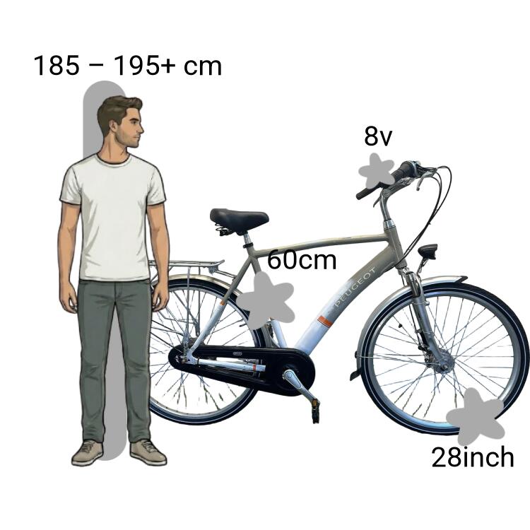Bicicletta usata Peugeot 2/4