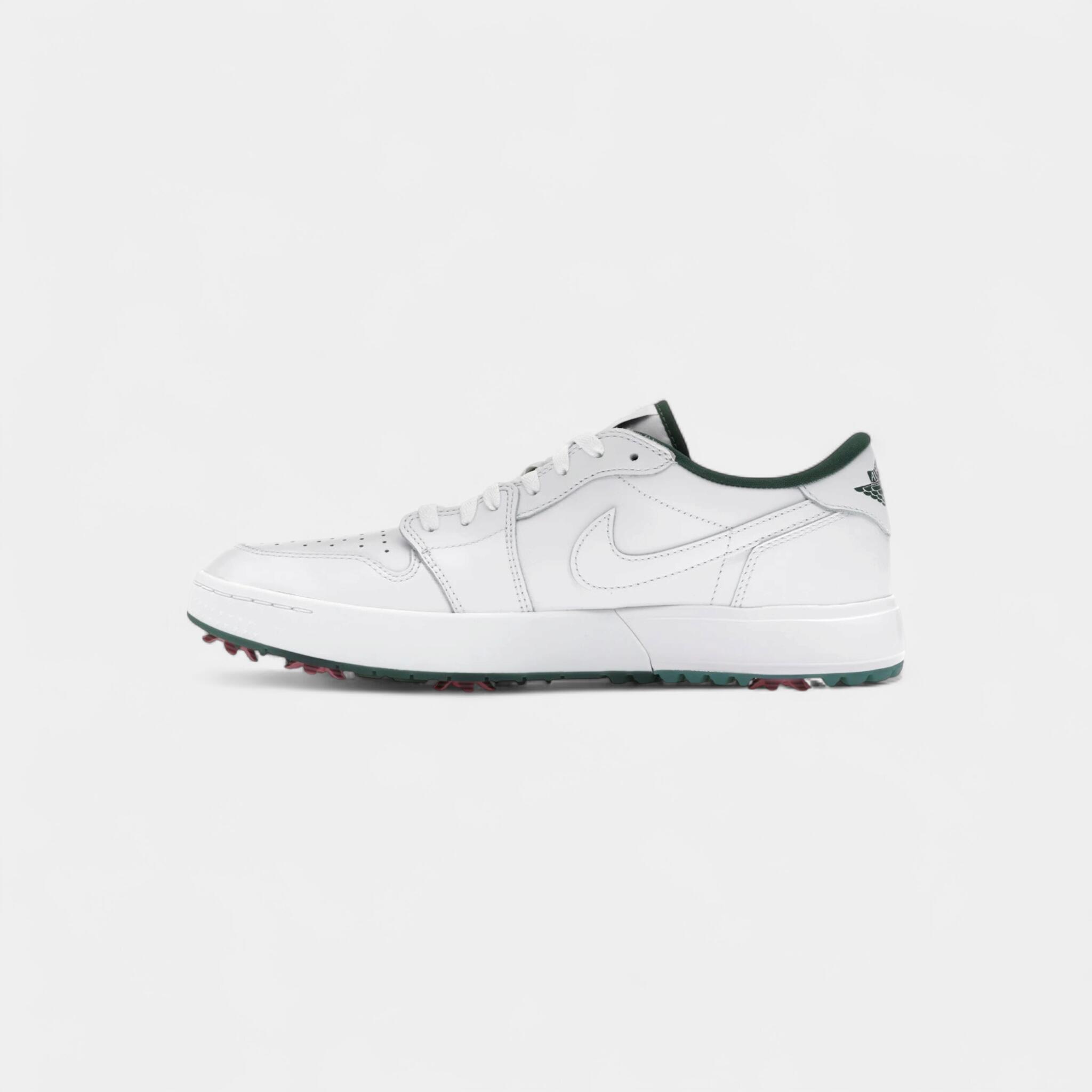 Jordan 1 Low Golf Spiked White Fir Elemental Pink 4/4