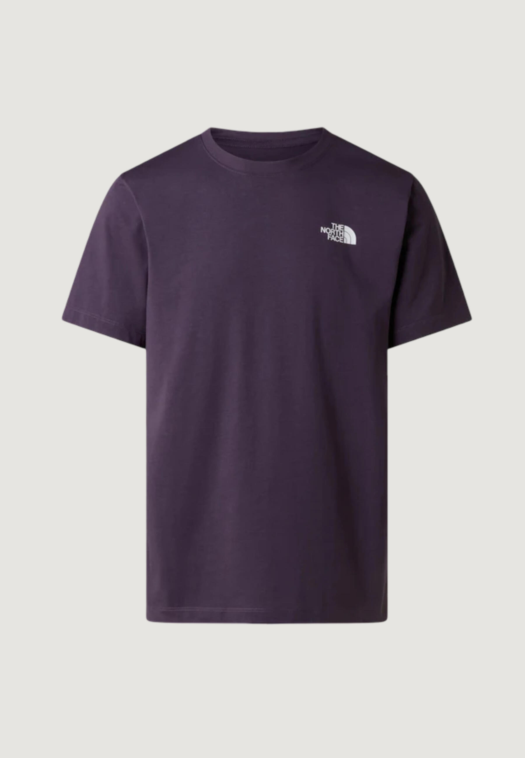 t-shirt crop top M EVOLUTION BOX NSE REGULAR SHORT SLEEVE HOMME violet 3/5