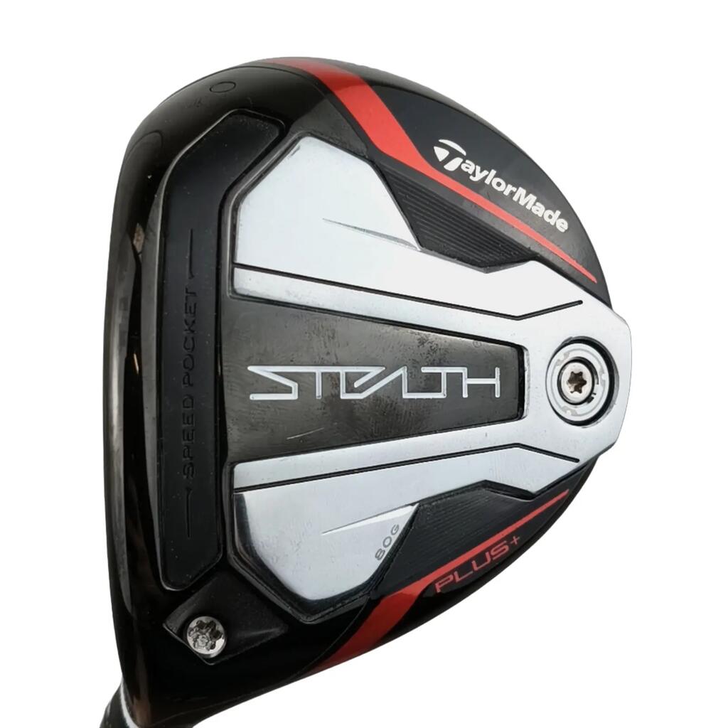 Left TaylorMade Stealth Plus Fairway Wood / Flex Regular / #3/15