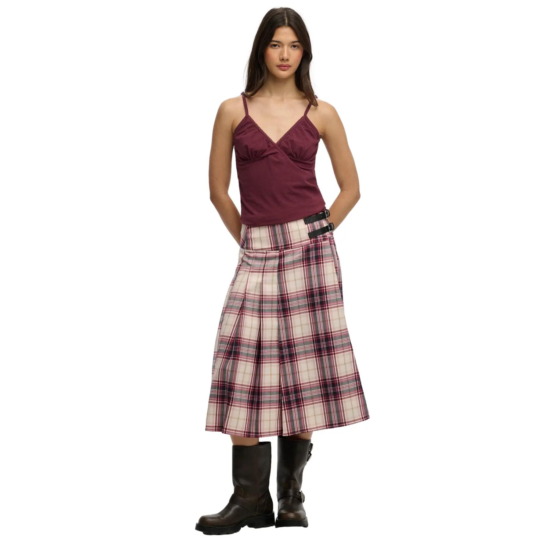 Jupe plissée femme Superdry 2/5