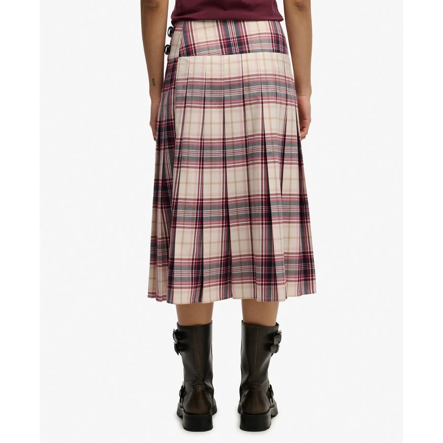Jupe plissée femme Superdry 4/5