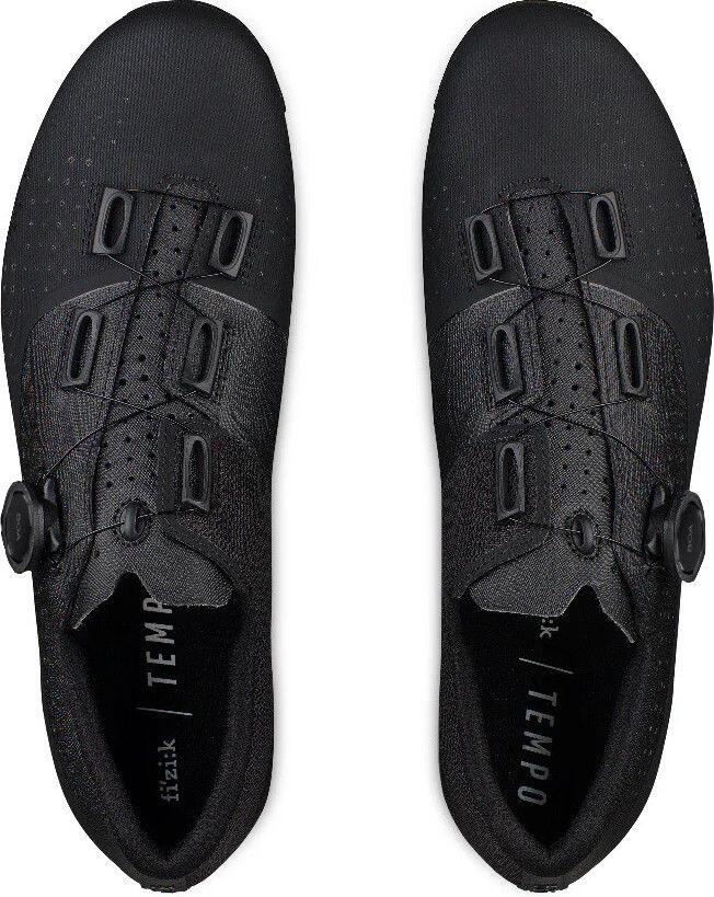 Sapato de estrada Fizik Tempo Decos Carbon Preto 2/7