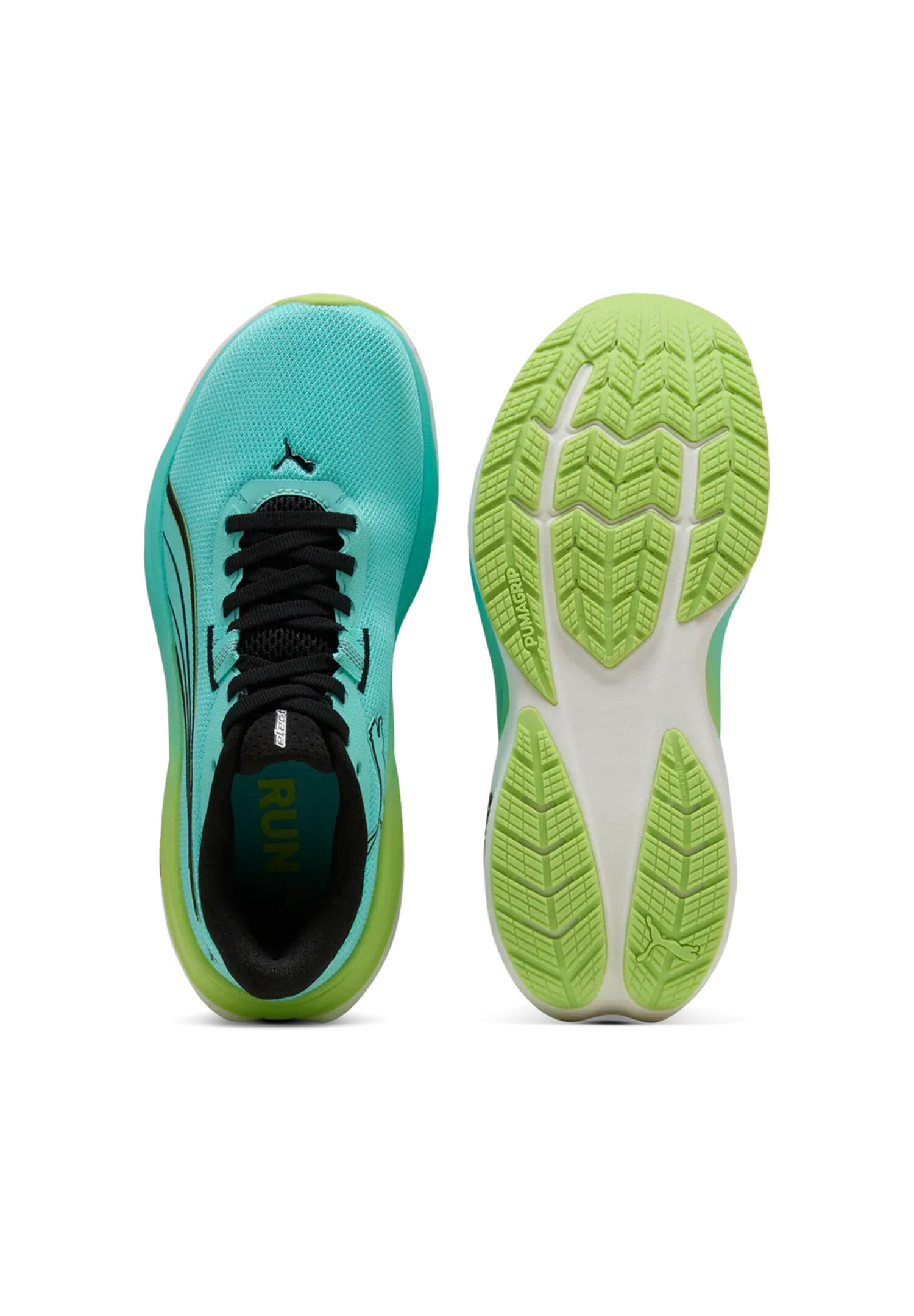 PUMA Kinder Electrify NITRO 5 JR Laufschuh 314039 06 Mint Lime Black -Mint tea 3/6