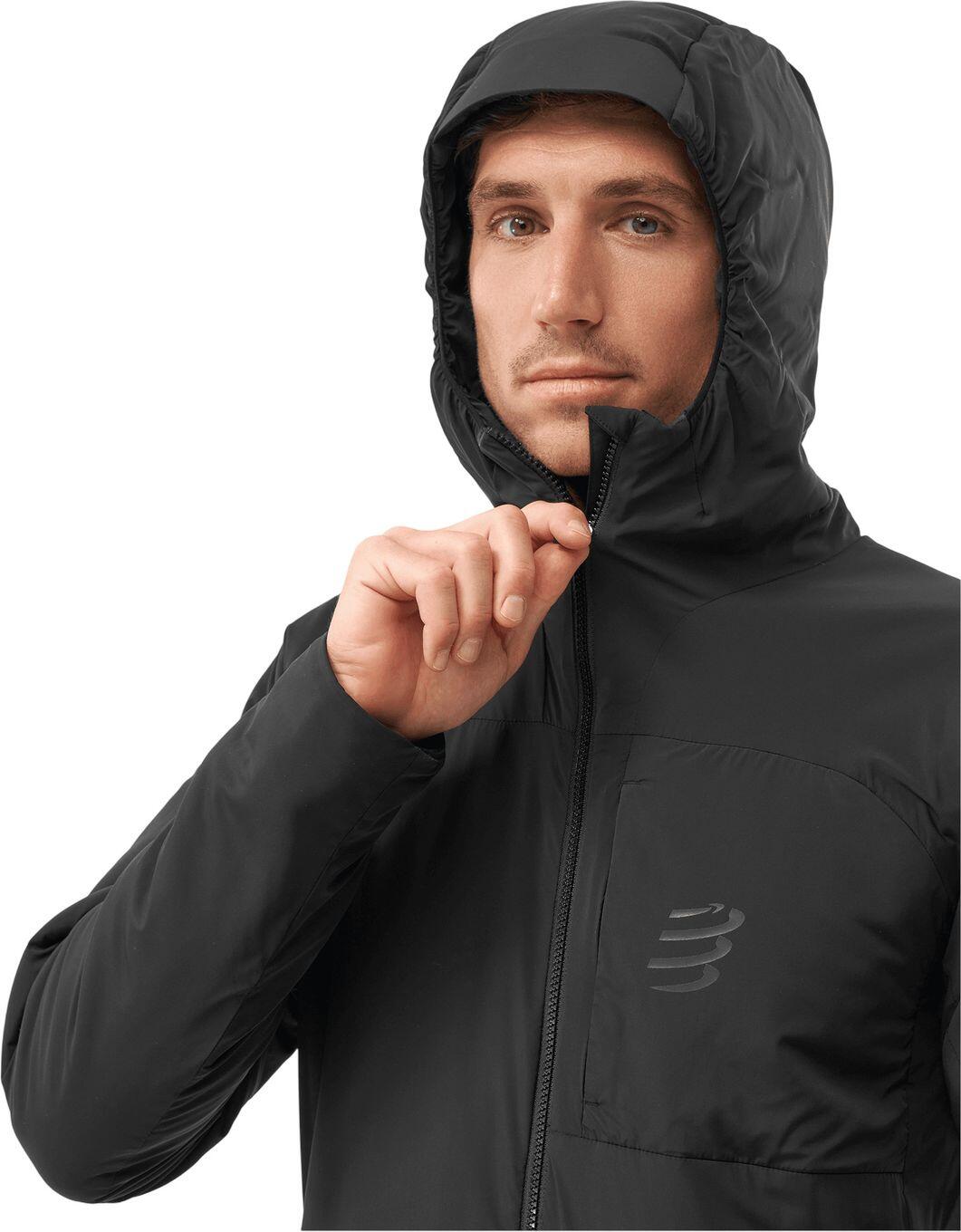 Casaco Compressport Into The Wool 2.0 para homem Preto 4/7
