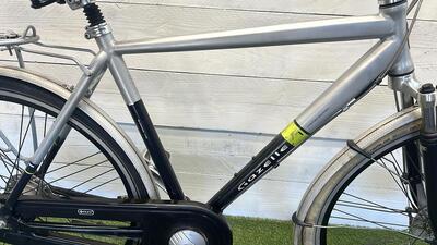 Gazelle stadsfiets bike, metal/grijs
