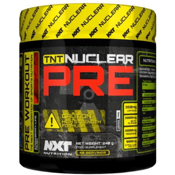 NXT Nutrition TNT Nuclear PRE 40 Servings candy