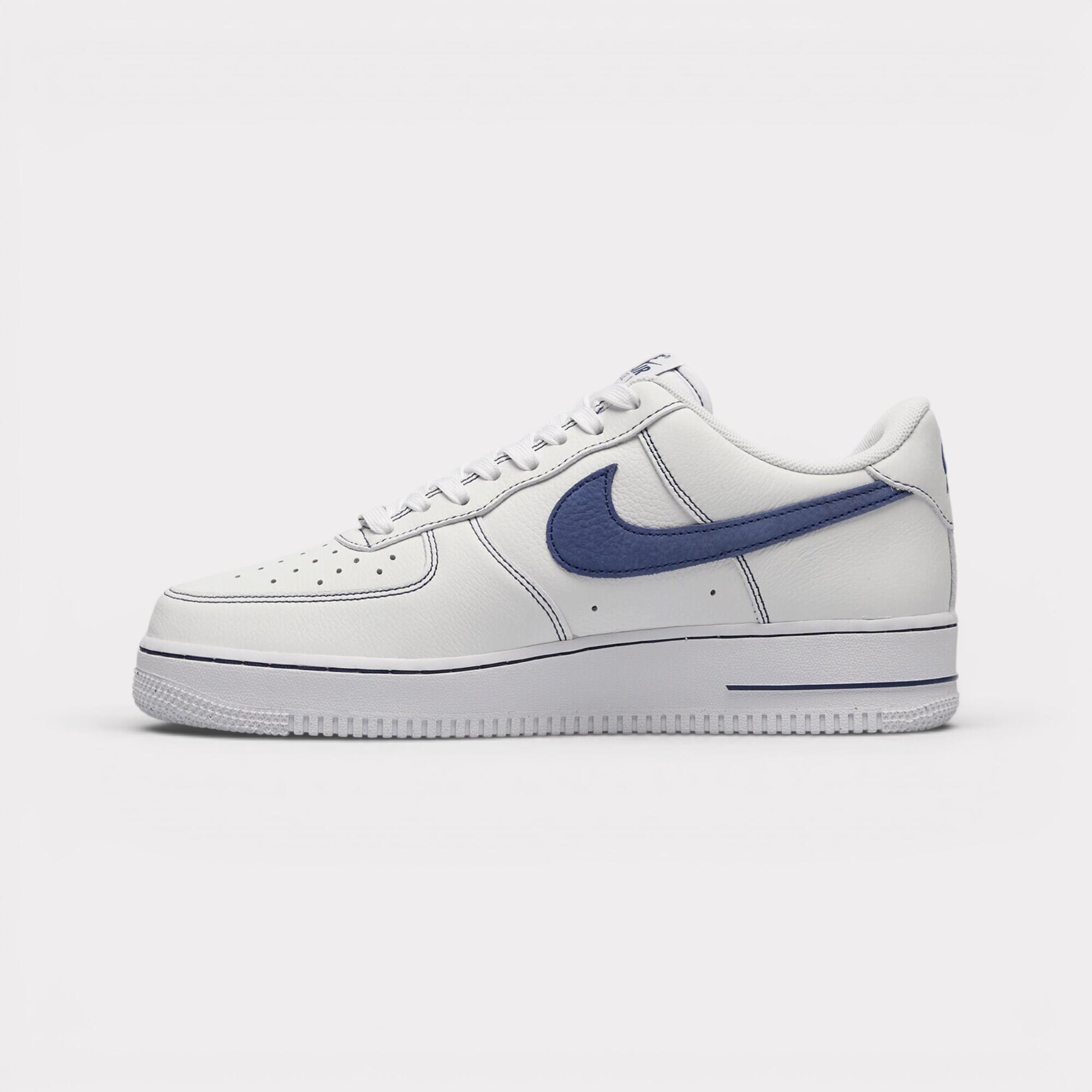 Nike Air Force 1 Low - White Royal Blue 3/7