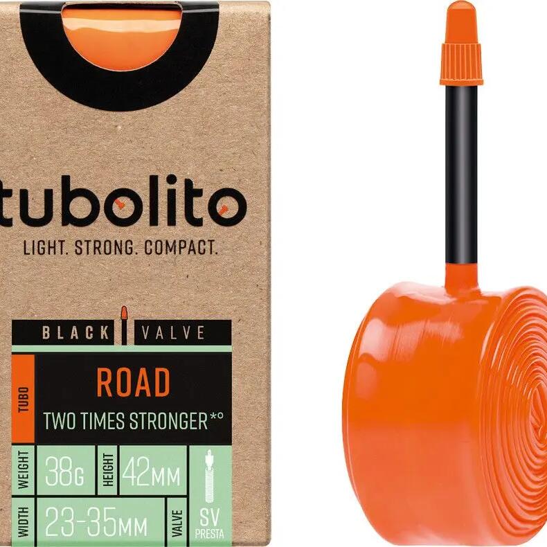 Tubolito Tubo-Road Inner Tube 700 mm Presta 42 mm (Black Valve)