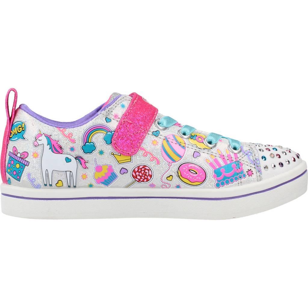 Buty SKECHERS SPARKLE RAYZ Wielokolorowy 4/5