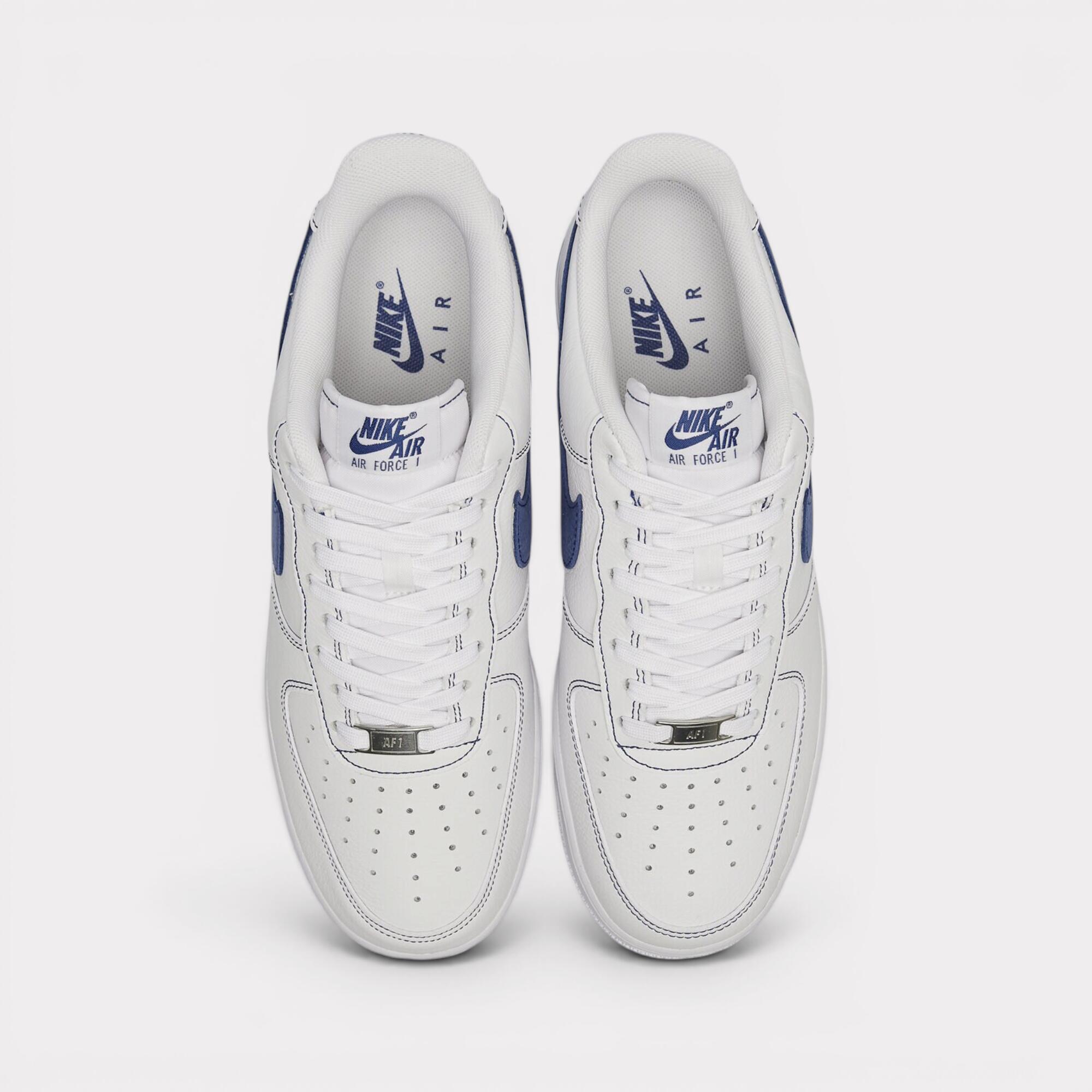 Nike Air Force 1 Low - White Royal Blue 5/7