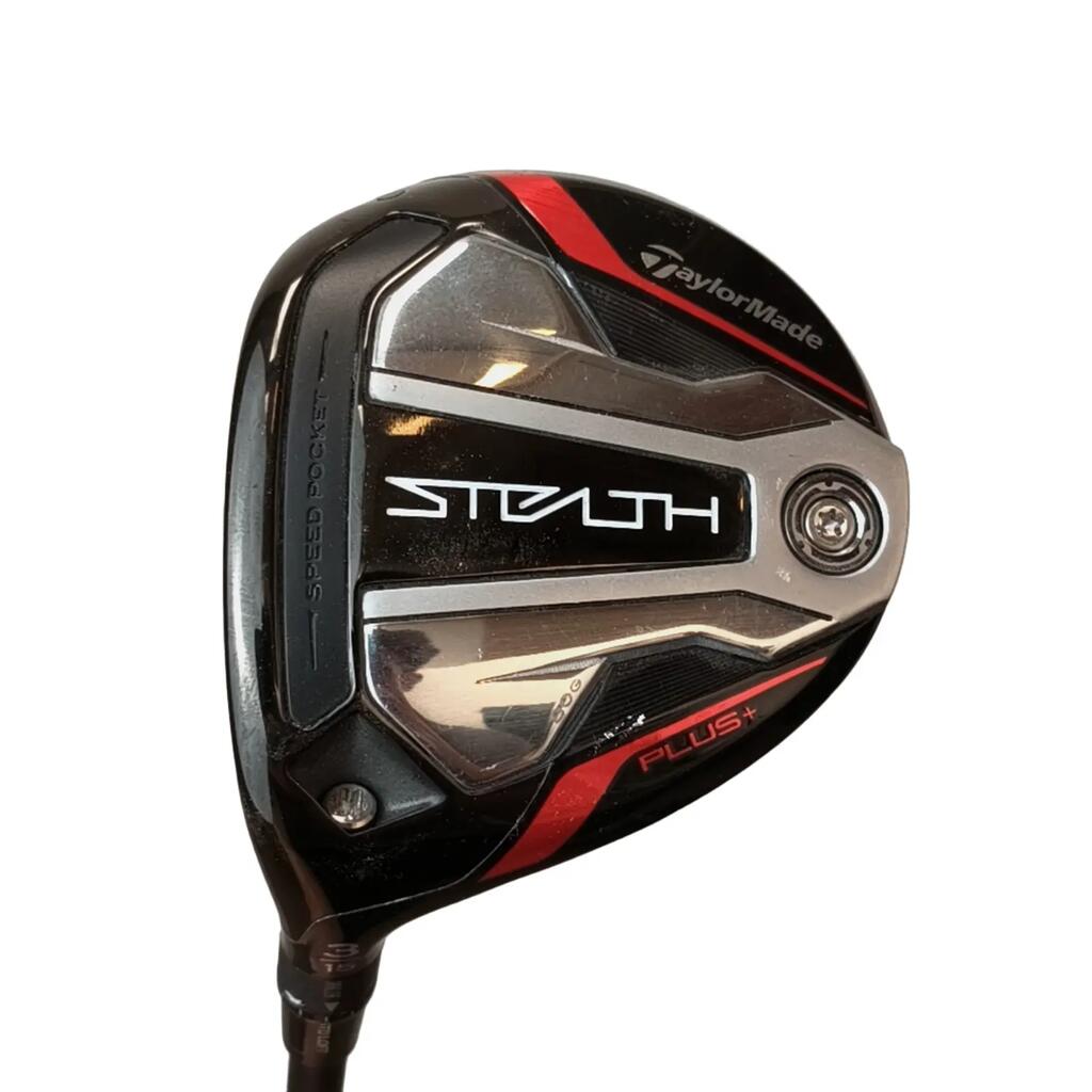 Left TaylorMade Stealth Plus Fairway Wood / Flex Stiff / #3/15
