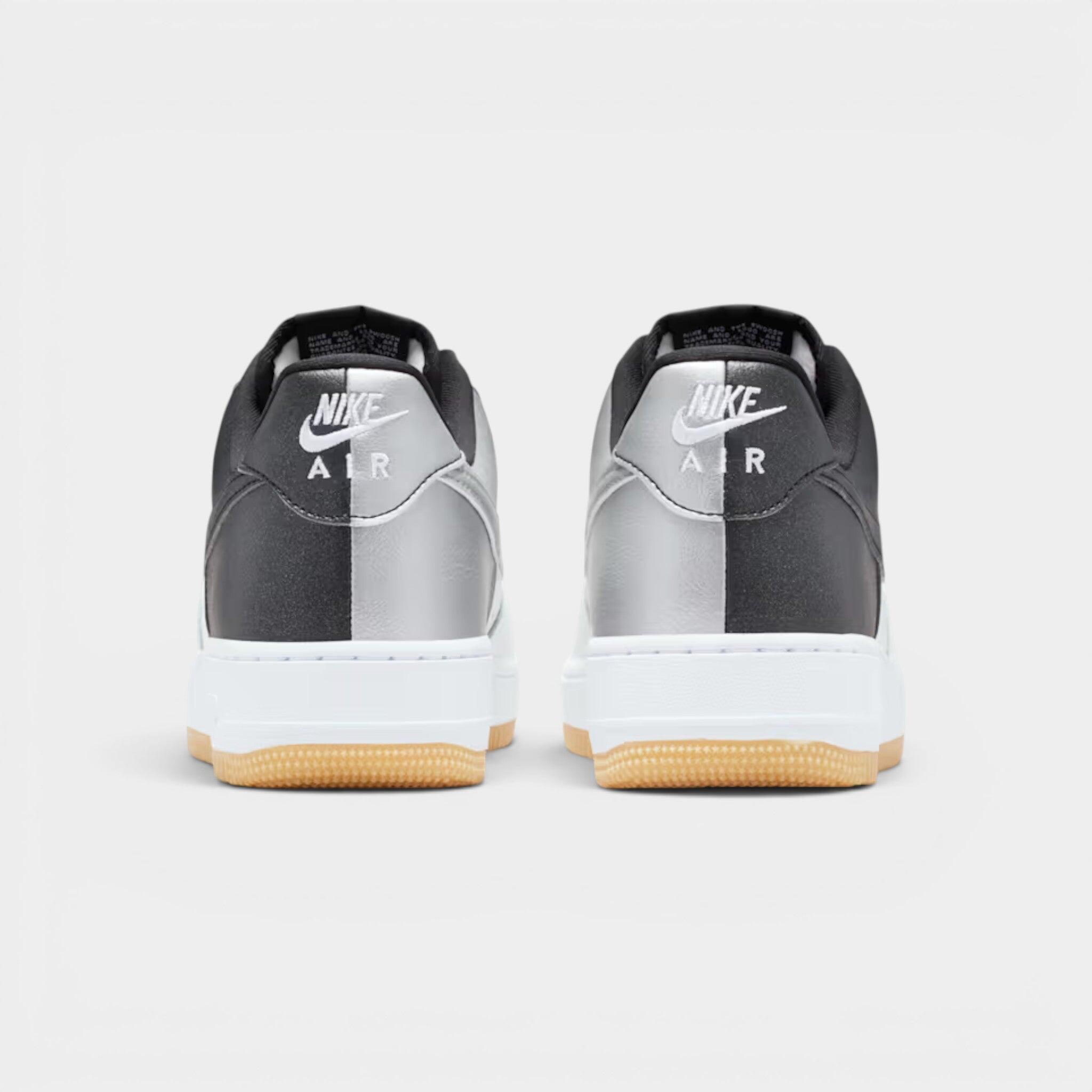 Nike Air Force 1 Low '07 LV8 White Black Metallic Silver 3/3