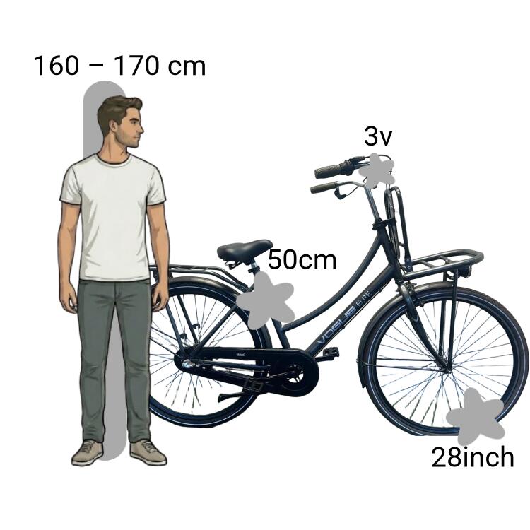 Bicicleta usada Vogue Elite 2/4