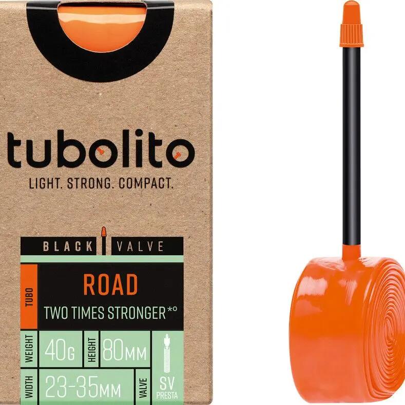 Tubolito Tubo-Road Inner Tube 700 mm Presta 80 mm (Black Valve)