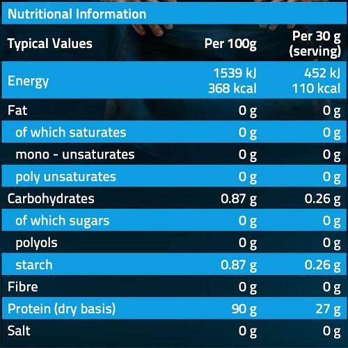 NXT Nutrition Beef Protein Isolate 540g fruit burst