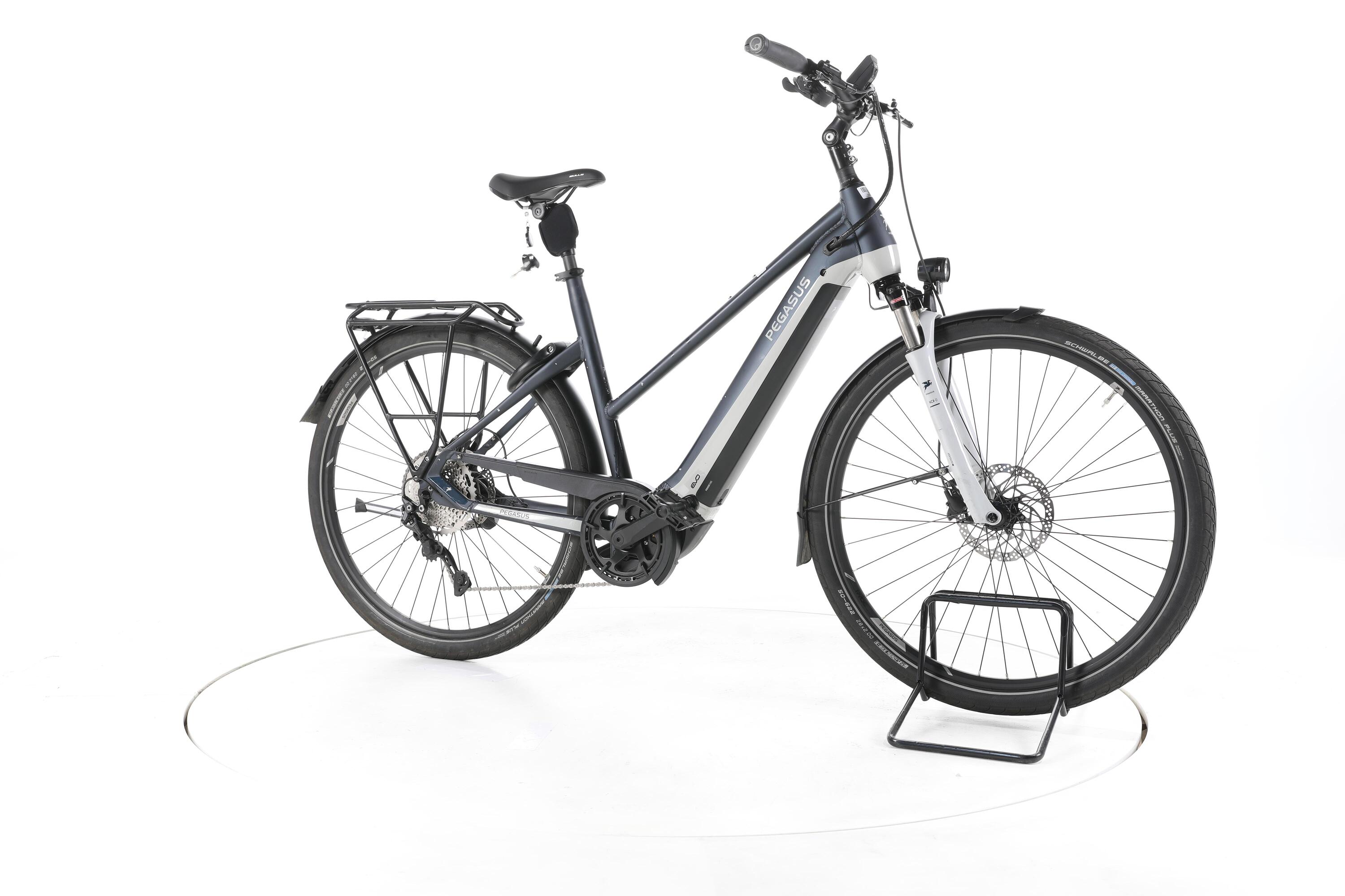 Tweedehands - Pegasus Premio Evo 10 Lite Trekking E-Bike - Goed 2/7