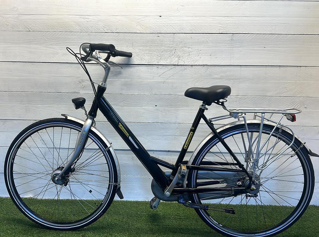 Union stadsfiets bike, zwart 3/3