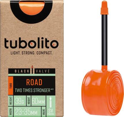 TUBO ROAD TPU SV60 - Dętka do Roweru Szosowego 60 mm - Czarna - Lekka i
