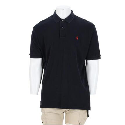Seconde vie - Polo manches courtes Homme Noir - Très bon état
