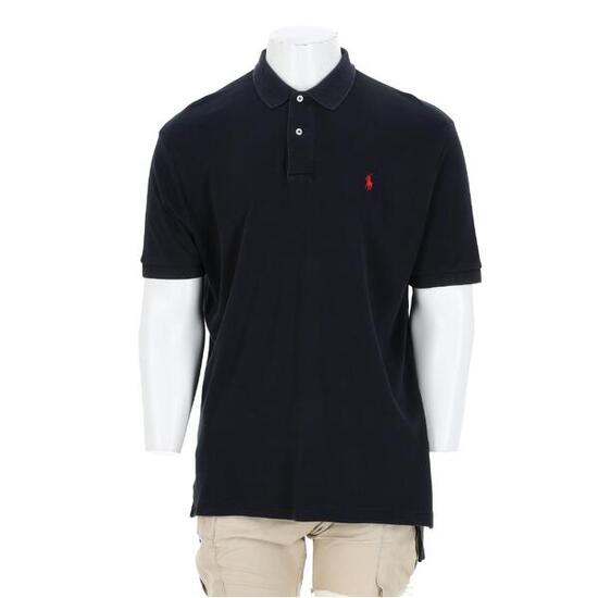 Seconde vie - Polo manches courtes Homme Noir - Très bon état