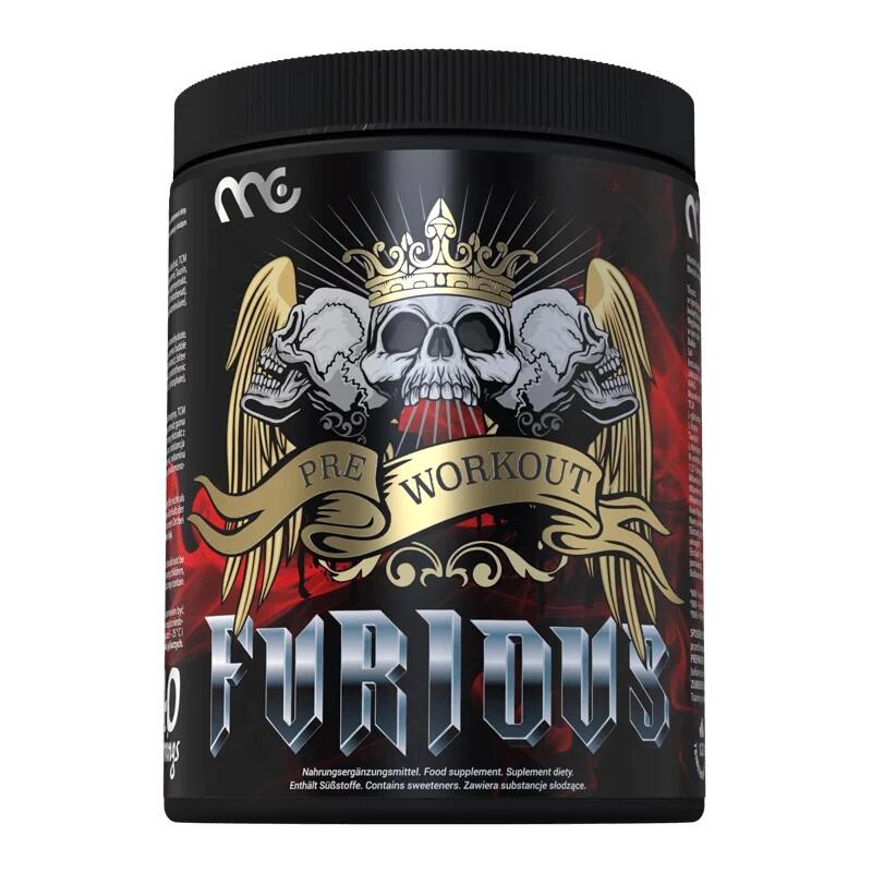Muscle Clinic FURIOUS Pre-Workout 450g bubble gum