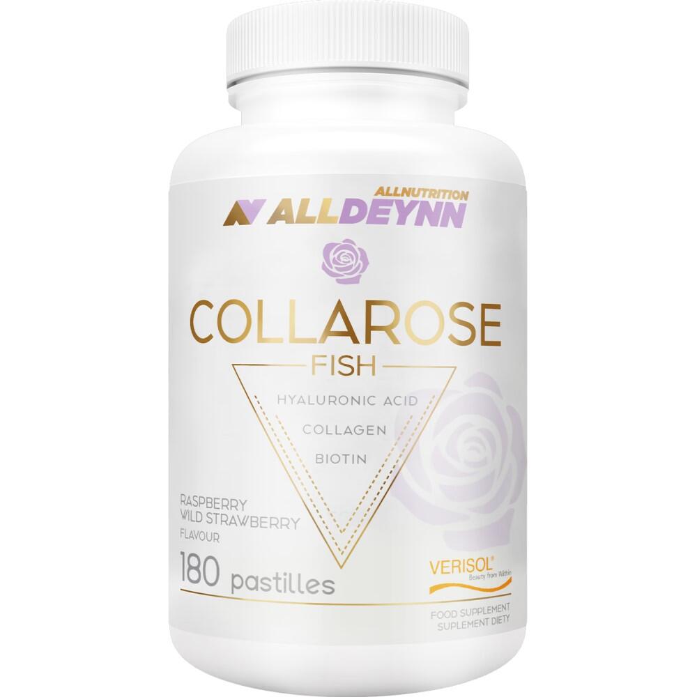 Allnutrition ALLDEYNN Collarose Fish 180 Pastilles Raspberry Wild Strawberry