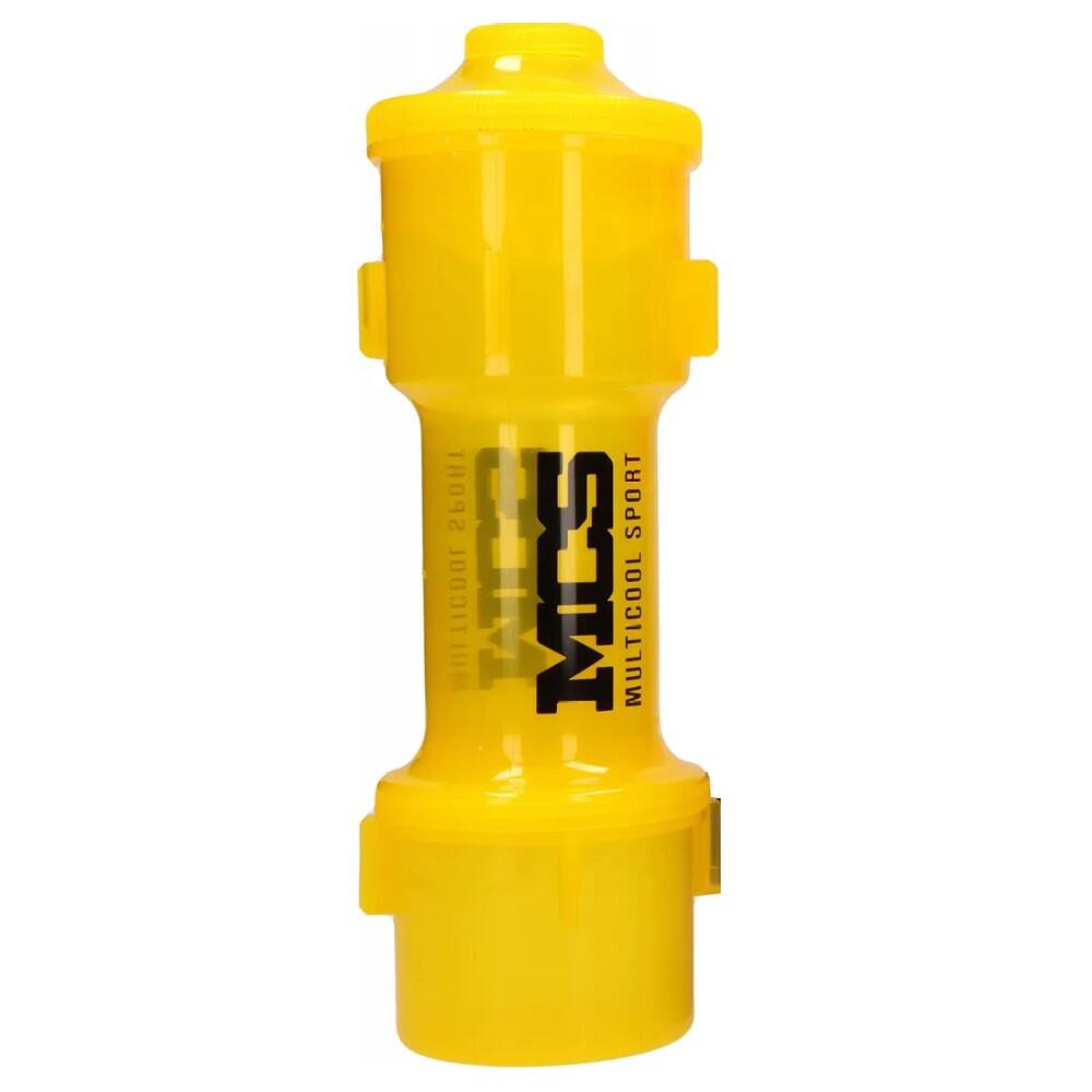 Mex Multiple Shaker Dumbbell Shape 500ml Yellow