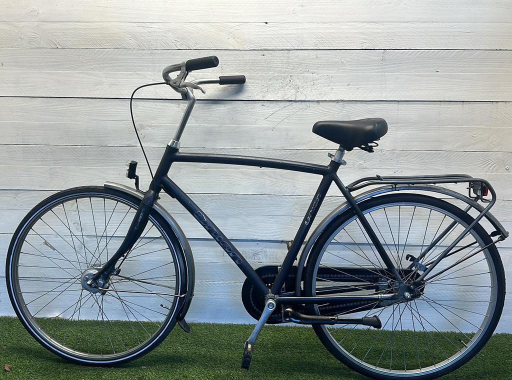 Union stadsfiets bike, zwart 3/3