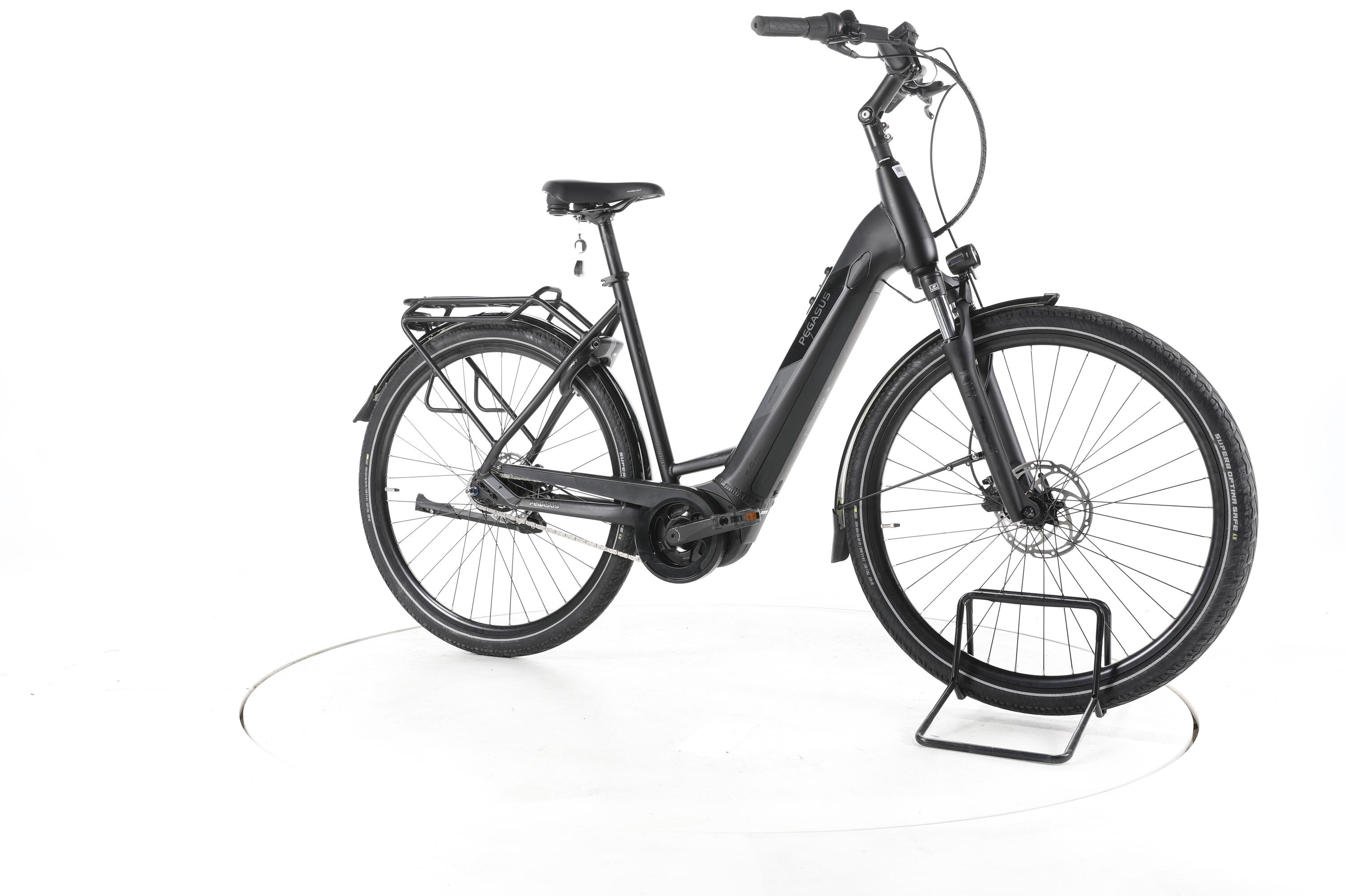 Tweedehands - Pegasus Solero EVO 8F City E-Bike Lage instap - Goed 2/7