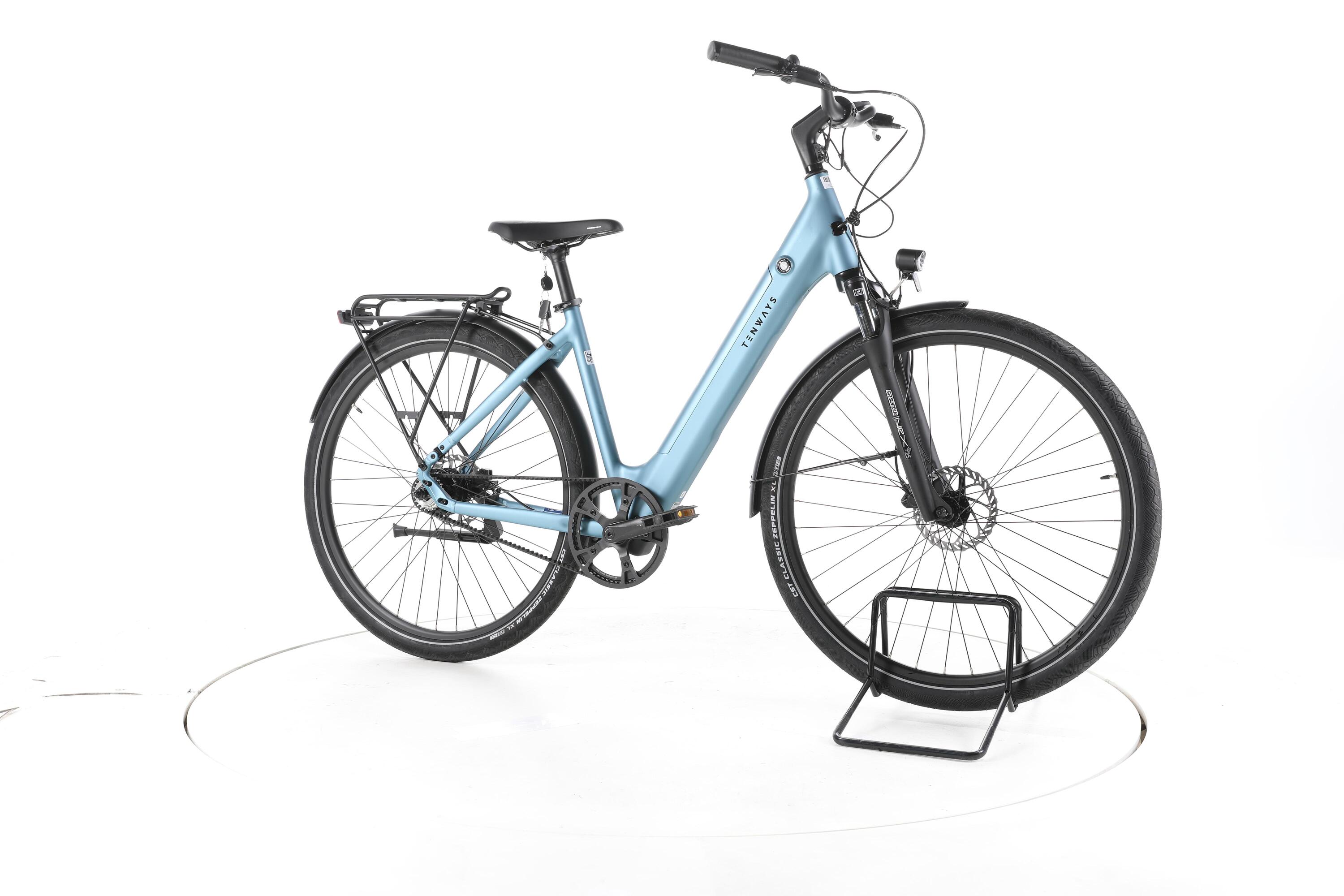 Tweedehands - TENWAYS CGO800S City E-Bike Lage instap - Zeer goed 2/7
