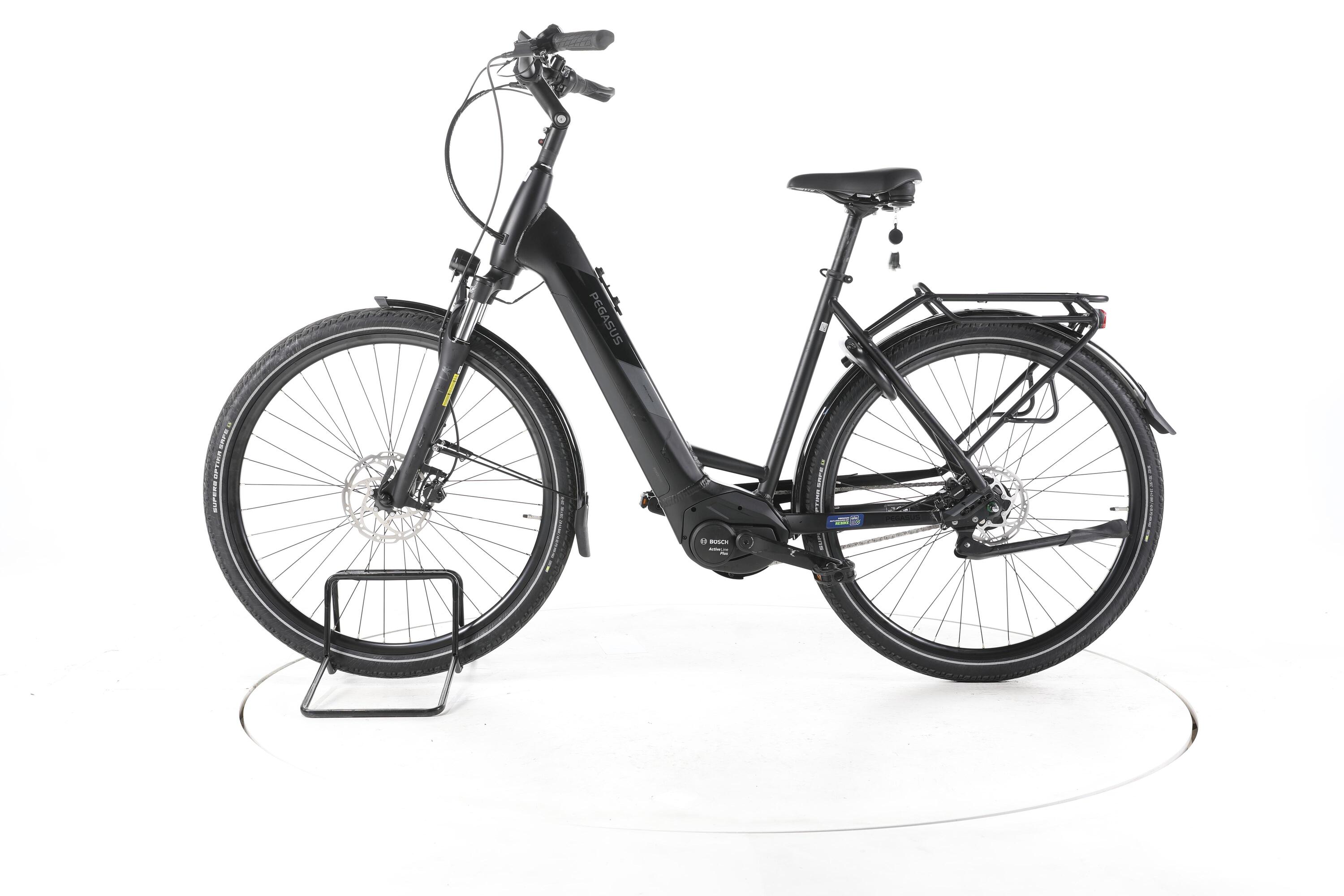 Tweedehands - Pegasus Solero EVO 8F City E-Bike Lage instap - Goed 6/7