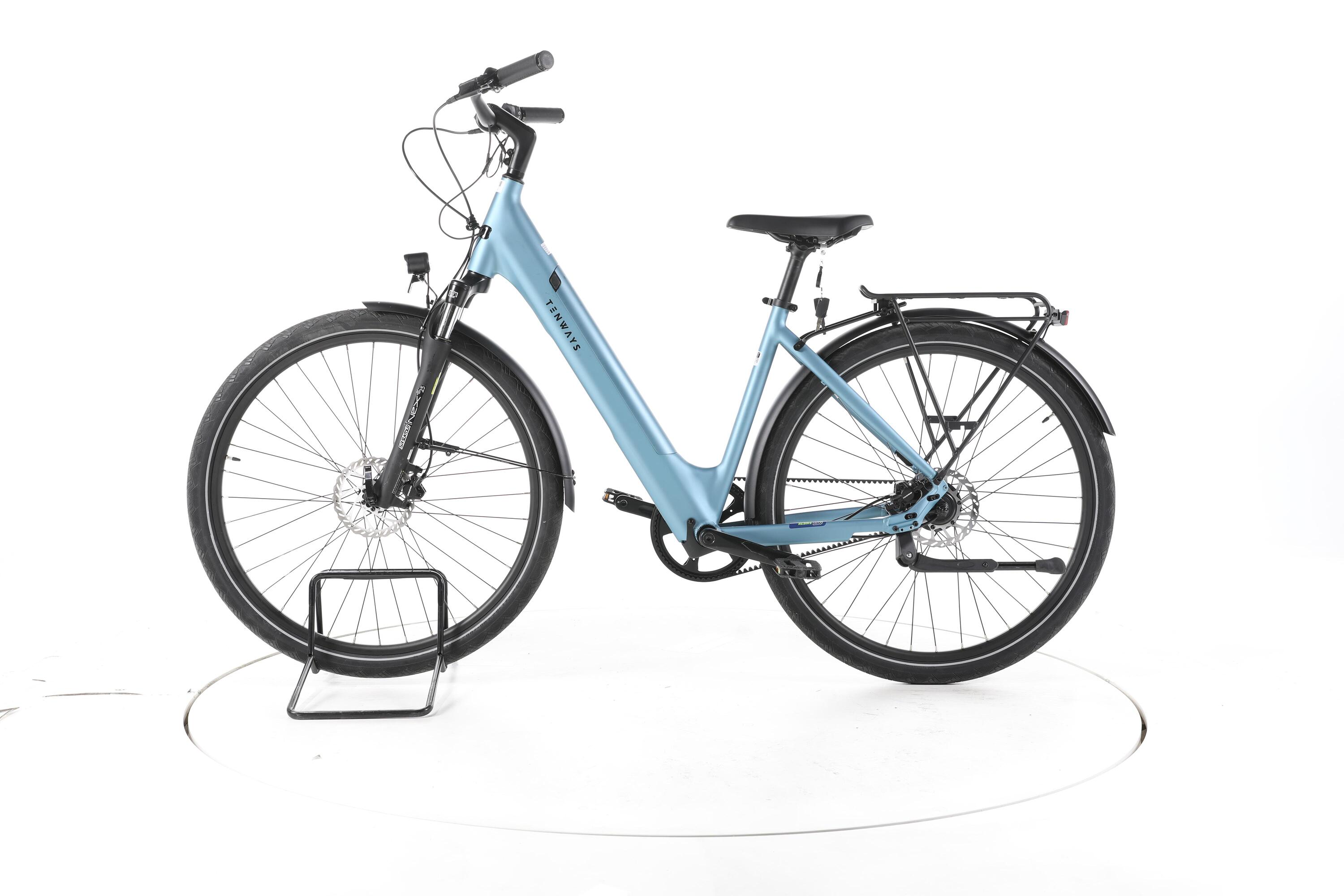 Tweedehands - TENWAYS CGO800S City E-Bike Lage instap - Zeer goed 6/7