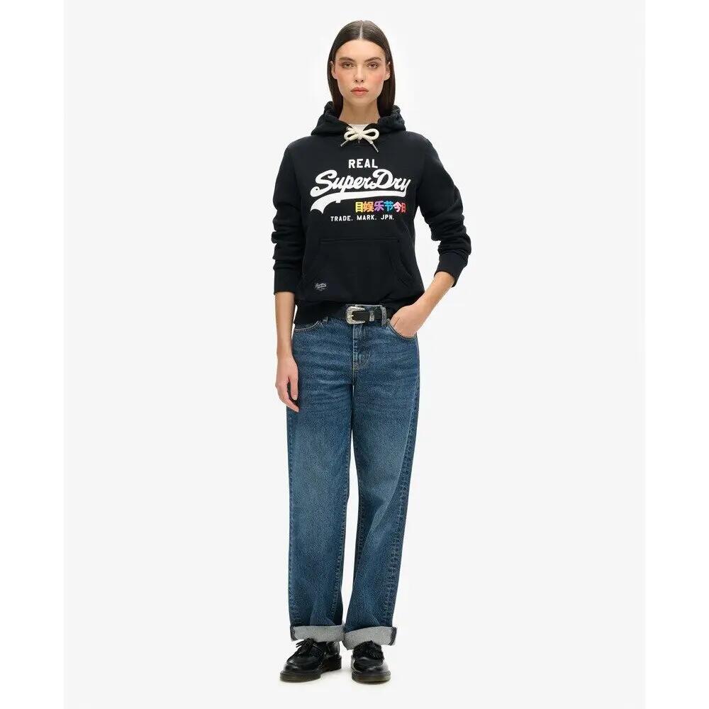 Felpa con cappuccio da donna Superdry Vintage Logo Pop 3/6