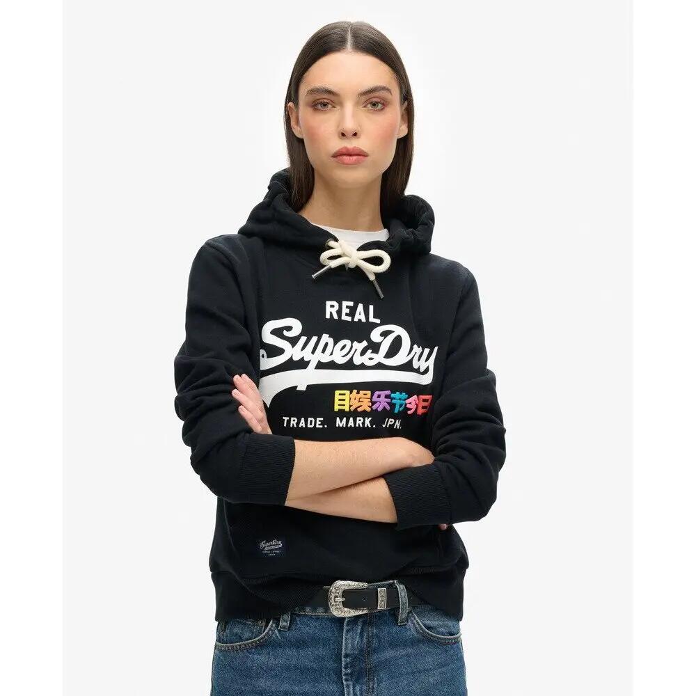 Felpa con cappuccio da donna Superdry Vintage Logo Pop 2/6